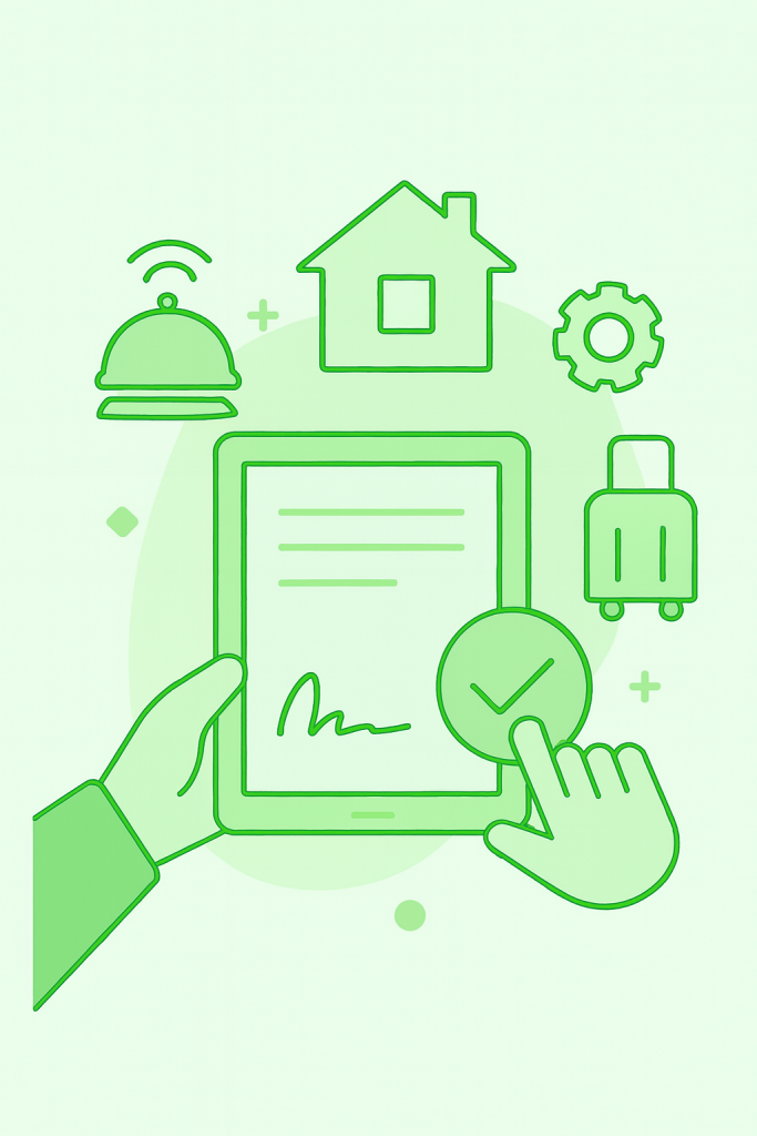 امضای دیجیتال دفترخونه برای صنعت هتلداری